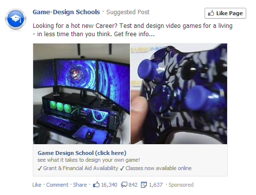 game design school promo